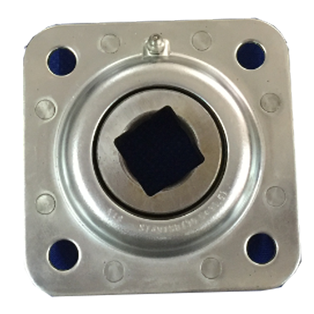 Bearing with flange